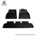 3D TPE Floor Mats for Tesla Model Y - Full Set (Single Layer)
