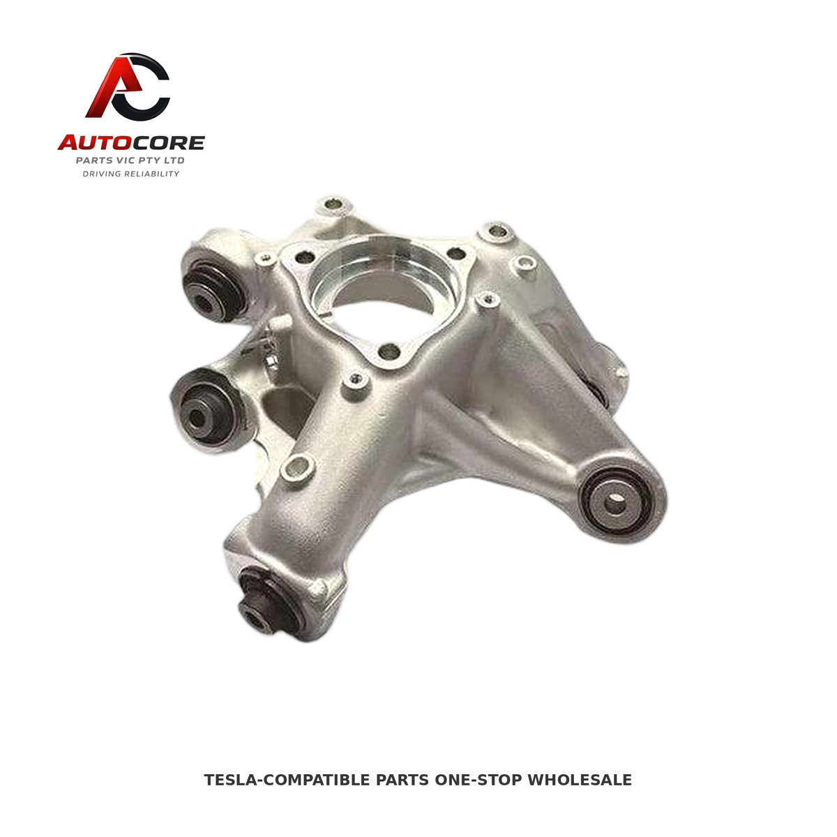 Rear Steering Knuckle LH for Model 3 (Part Number: 1044411-00-G-c)