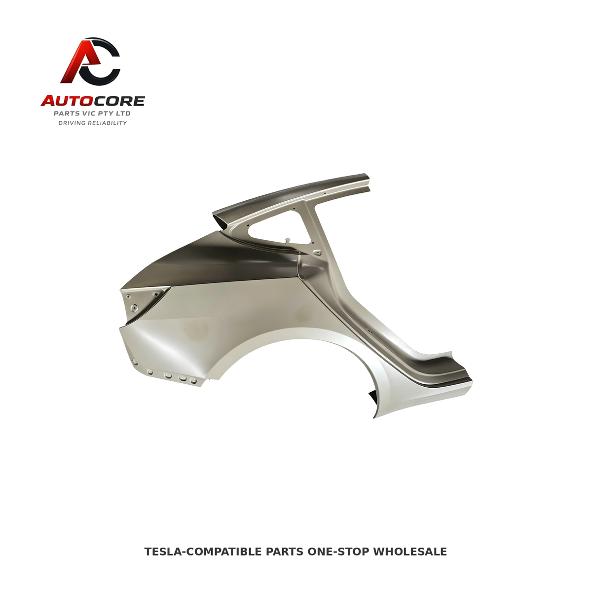 Rear Fender (Single Skin) for Tesla Model 3 (Part Number: 1073736-S0-L)