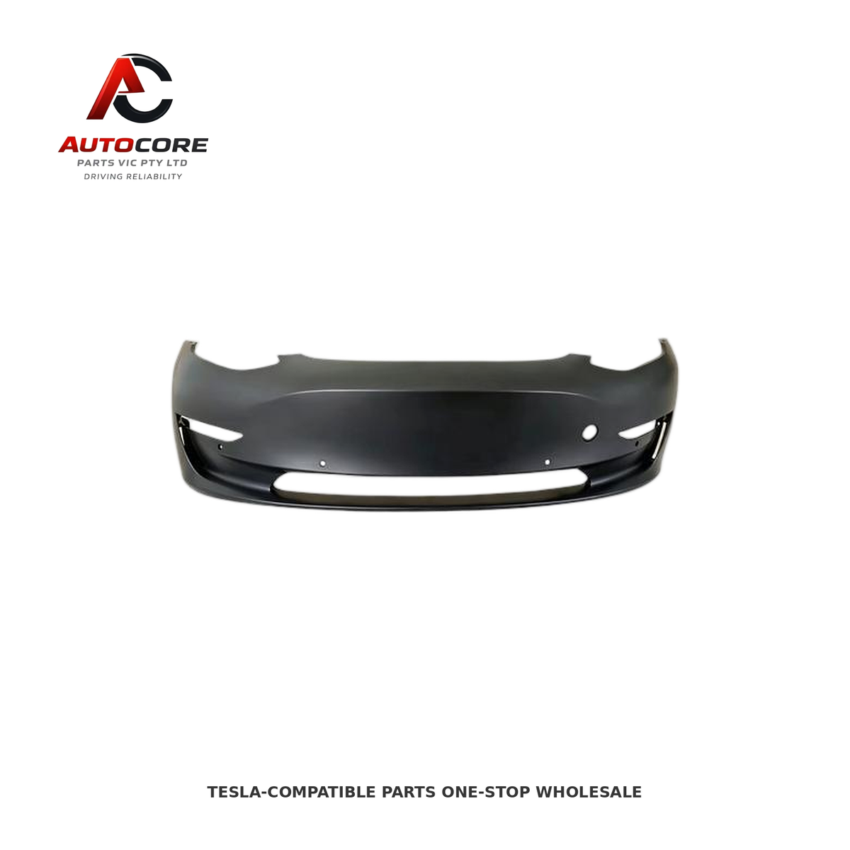 Front Bumper (with Holes) for Model 3 (Part Number: 1084168-00-C)