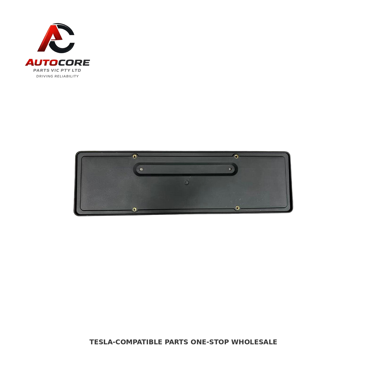 Rear License Plate Bracket / Post-License Version for Tesla Model Y & Model 3 (Part Number: 1096848-00-B)