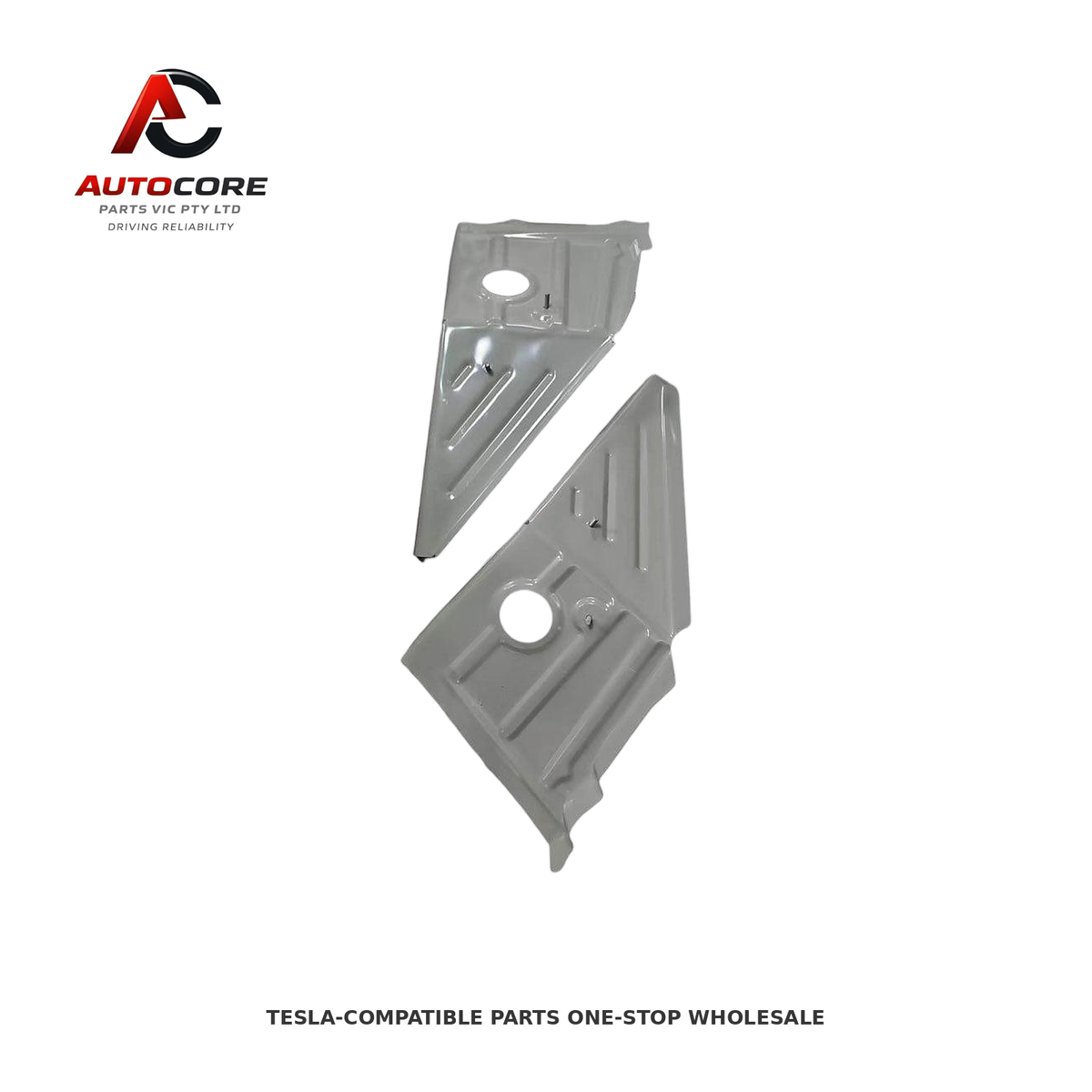 Tesla Model 3 Rear Right Wheelhouse Outer Extension / Trunk Floor Extension (RH)(Part Number / MPN: 1104200-SC-A)