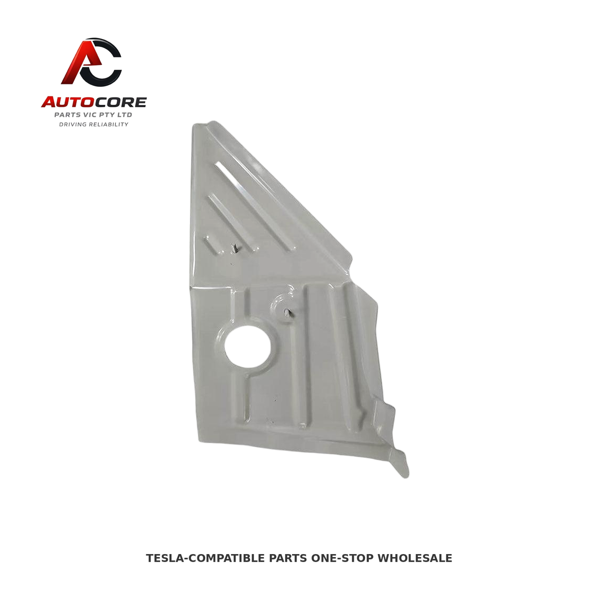 Tesla Model 3 Rear Right Wheelhouse Outer Extension / Trunk Floor Extension (RH)(Part Number / MPN: 1104200-SC-A)