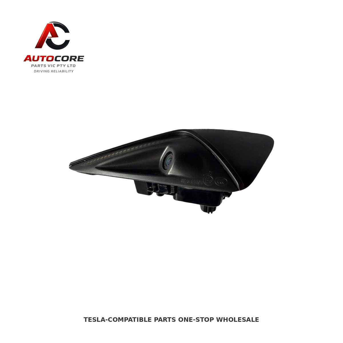 Right Fender Turn Signal Light (Black) for Tesla Model Y &amp; Model 3 (Part Number: 1125107-00-A)