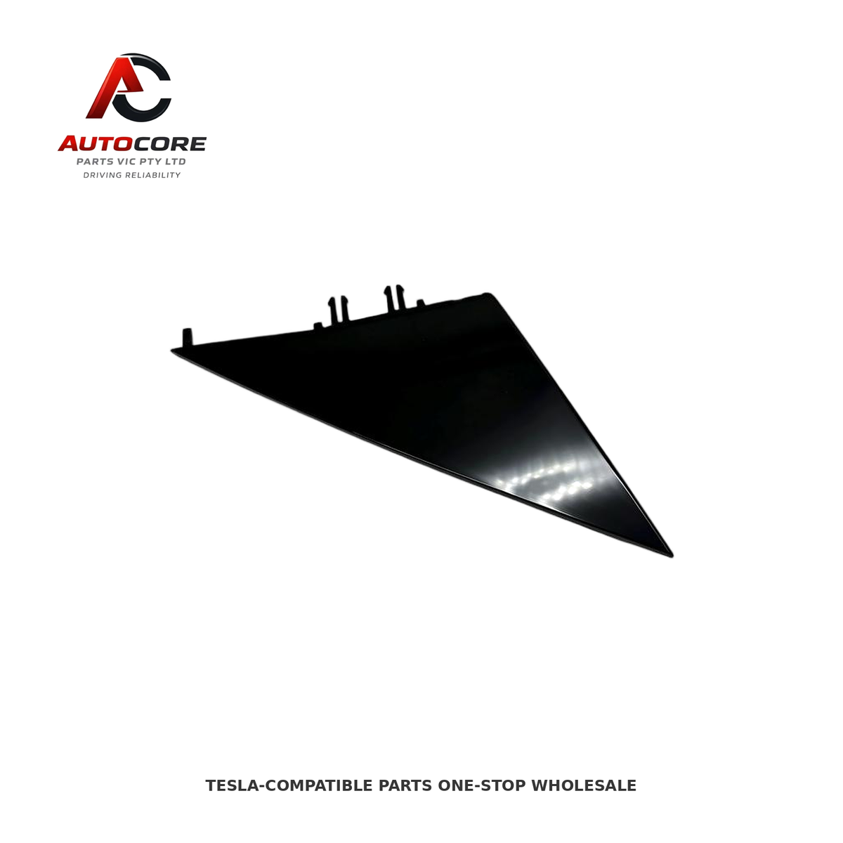 Side Mirror Triangle Trim RH for Model 3 (Part Number: 1130656-00-E)