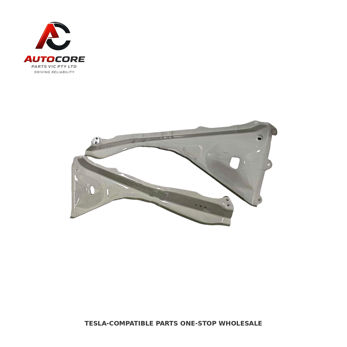 Premium Front Outer Shotgun / Fender Support Plate Right (RH) for Tesla Model Y (Part Number: 1487484-S0-D)