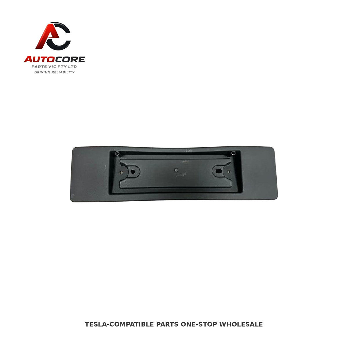 Front Bumper License Plate Frame Mounting Holder Bracket for Tesla Model Y(Part Number / MPN: 1493100-00-B)