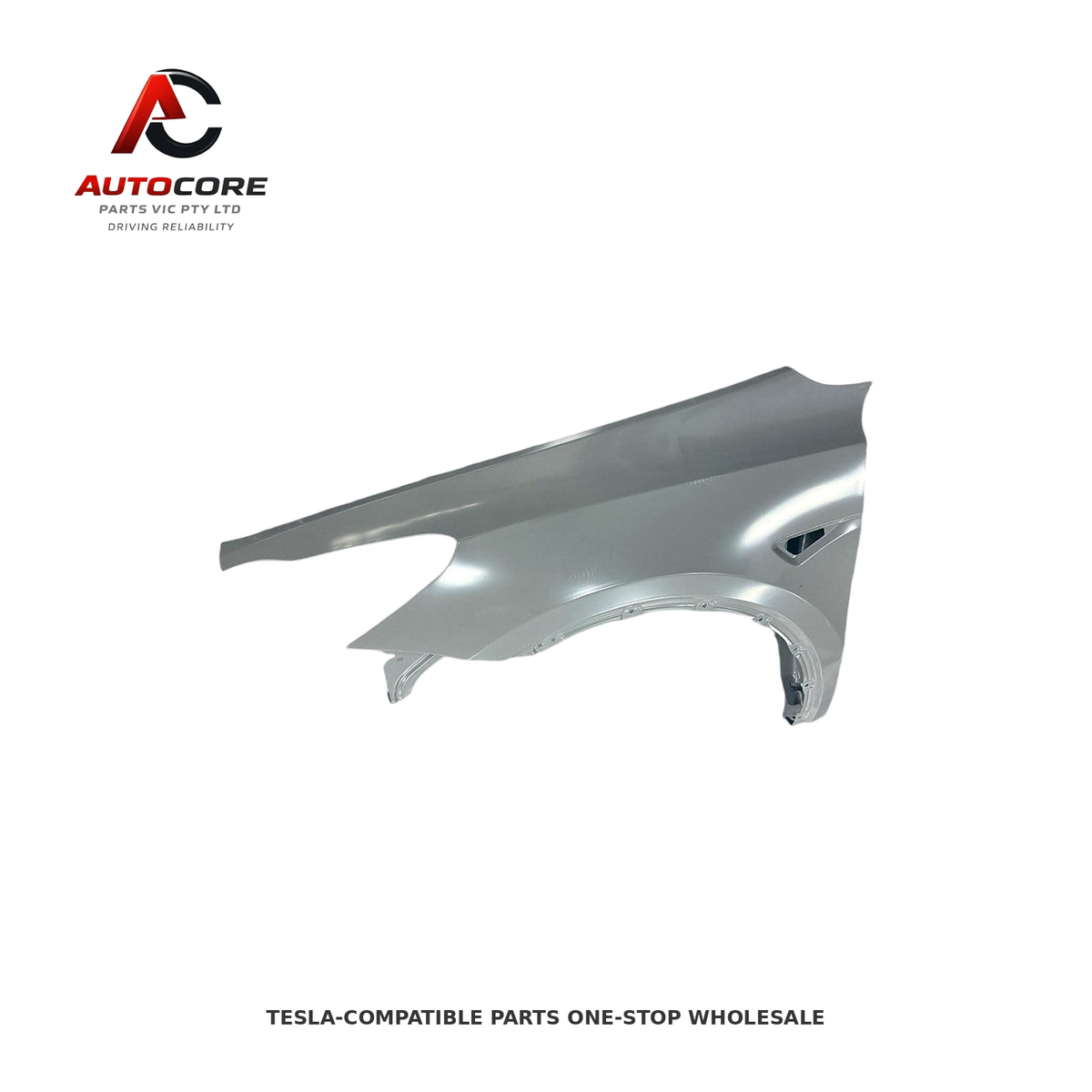 Premium Front Fender / Wing Panel Left (LH) for Tesla Model Y (Part Number: 1493451-S0-A)