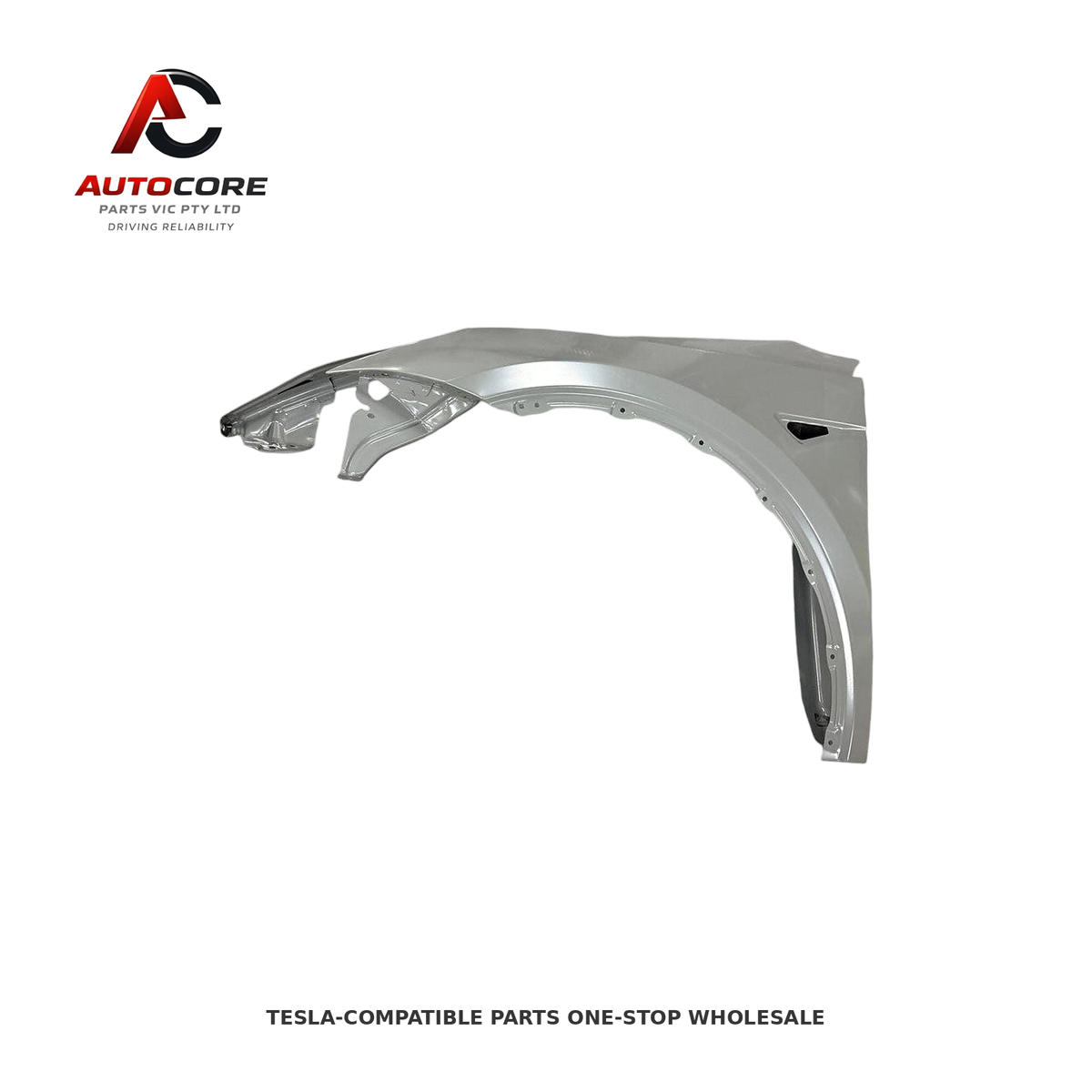 Premium Front Fender / Wing Panel Left (LH) for Tesla Model Y (Part Number: 1493451-S0-A)