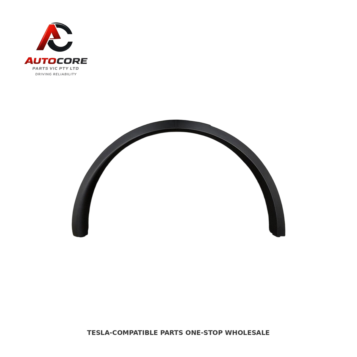 Rear Right (RH) Wheel Arch Archway Molding Protector Flare for Tesla Model Y(Part Number:1494188-00-B)