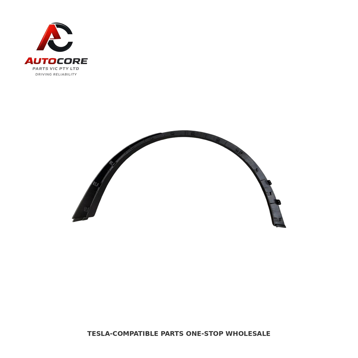 Rear Right (RH) Wheel Arch Archway Molding Protector Flare for Tesla Model Y(Part Number:1494188-00-B)