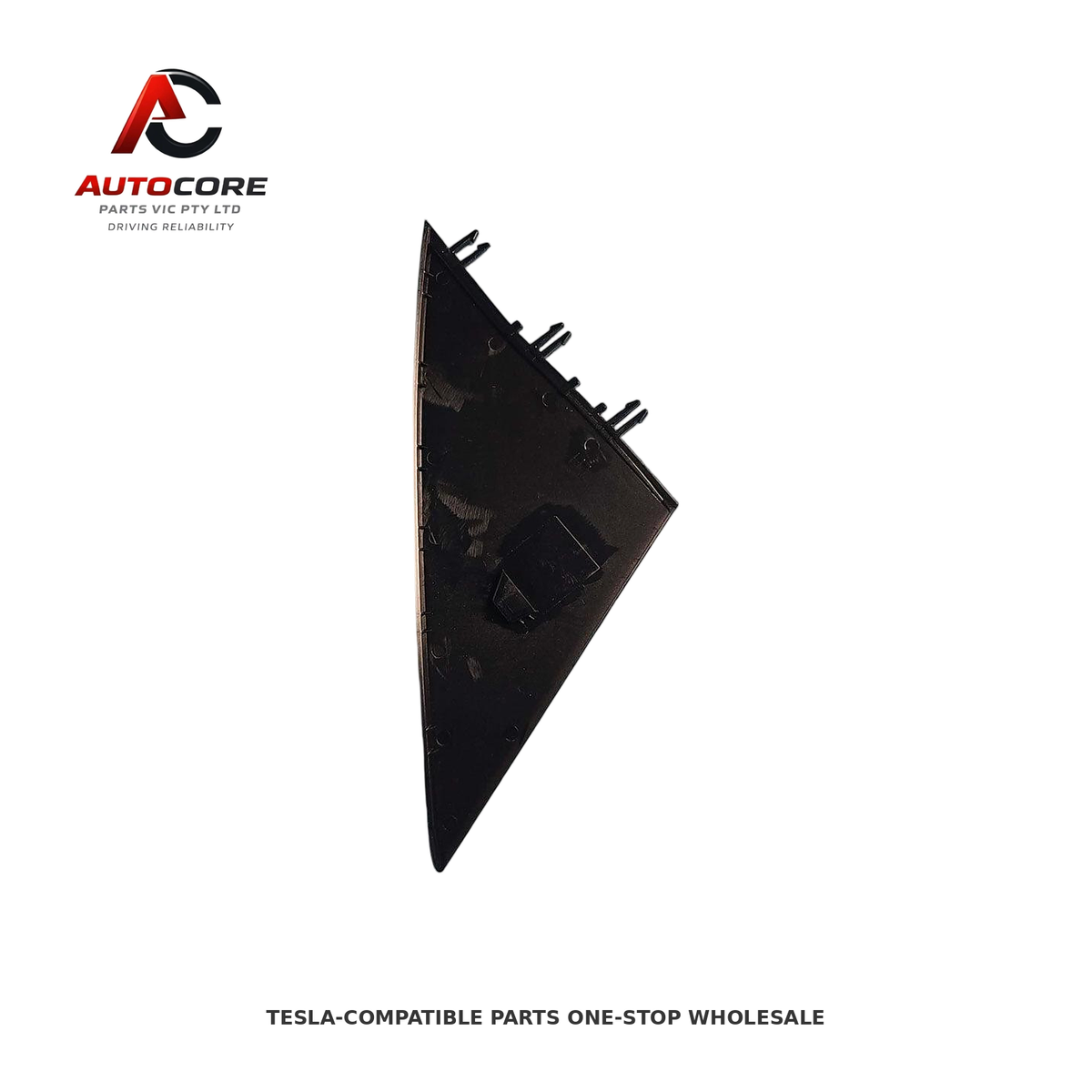 Left Side Mirror Triangle Cover for Tesla Model Y (Part Number: 1609790-99-D)