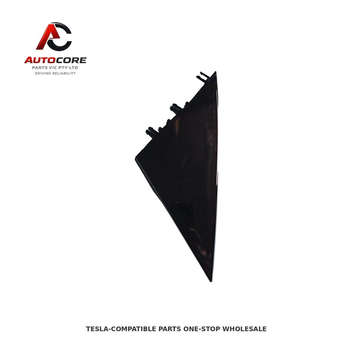 Left Side Mirror Triangle Cover for Tesla Model Y (Part Number: 1609790-99-D)