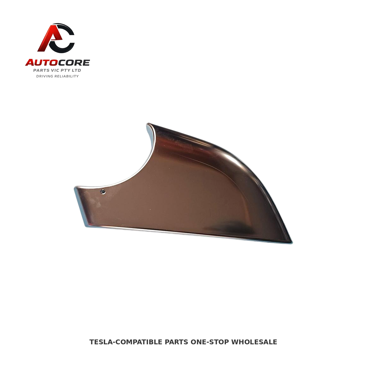 Side Mirror Lower Cover LH (Chrome) for Model 3 (Part Number: 1617900-00-A)