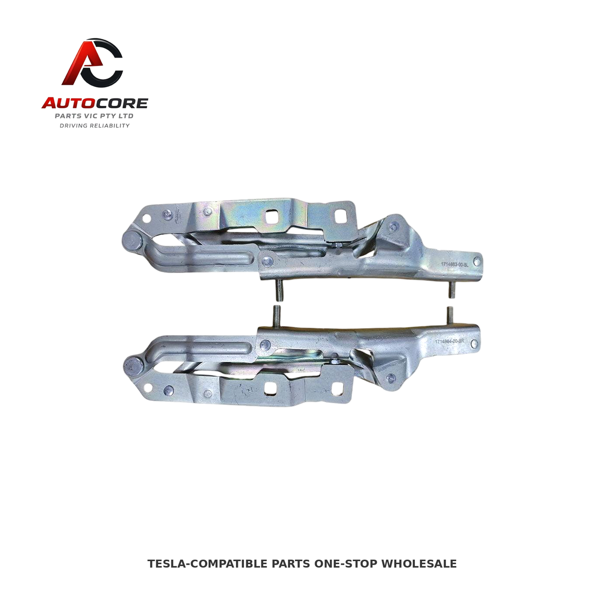 Premium Rear Luggage Compartment Cover Hinge Right (RH) for Tesla Model 3 Refreshed (Part Number: 1714864-00-B)