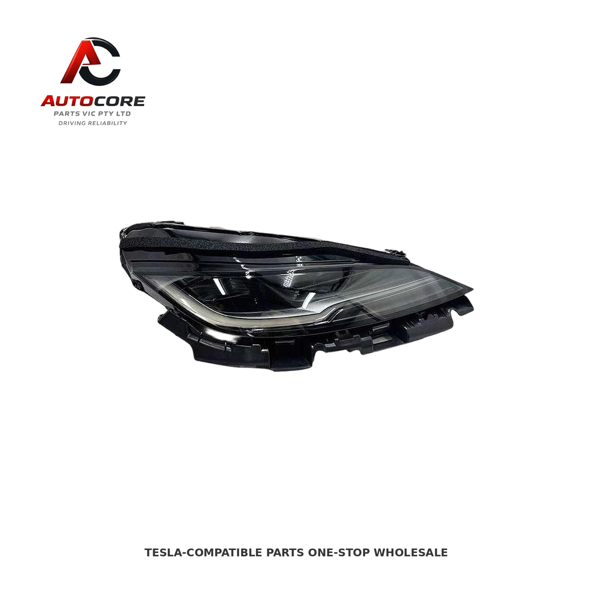 Headlight EU Version RH for Model 3 (Part Number: 1760889-00-E)