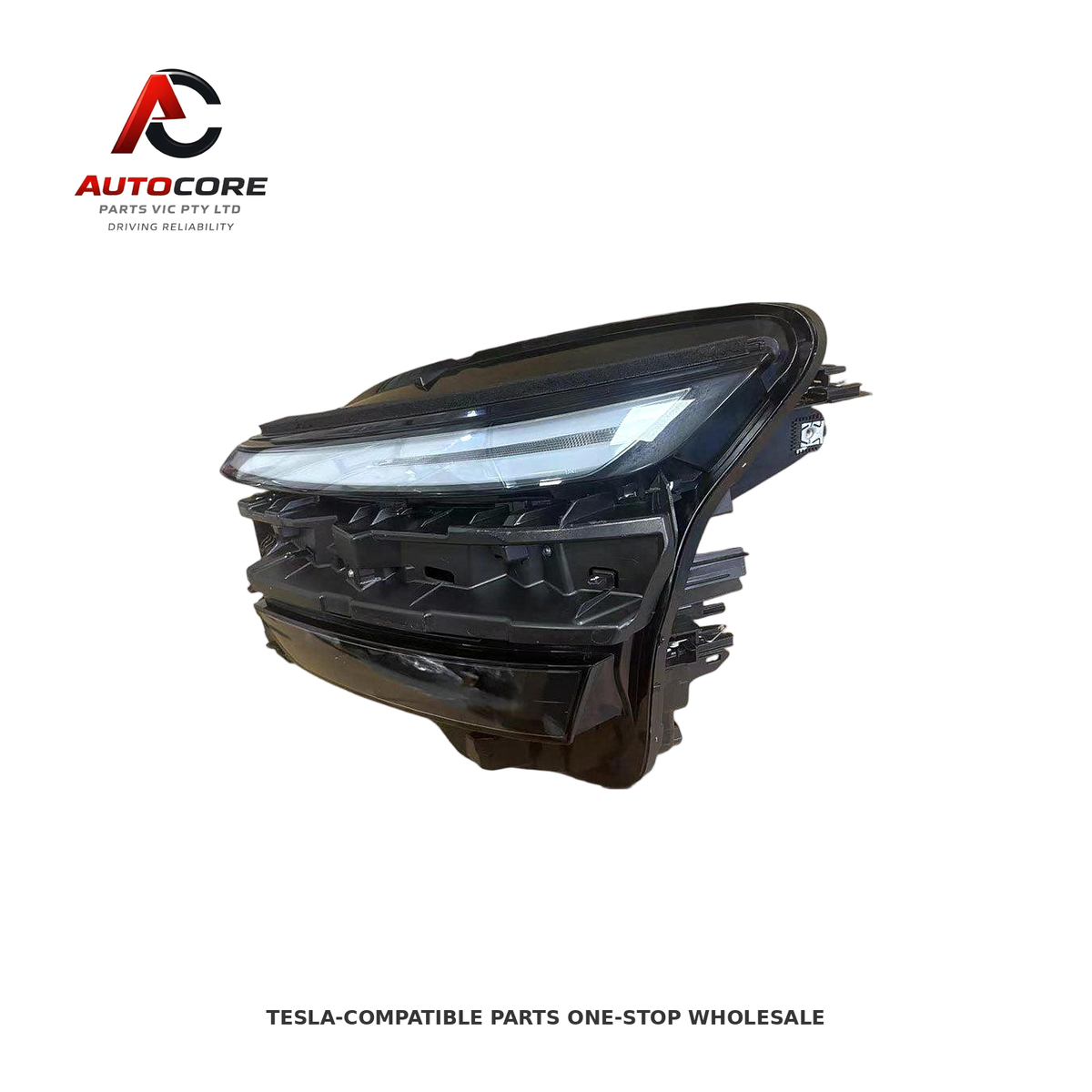Left Front Headlight Assembly for Tesla Model Y 2025 (Part Number: 1918350-00-D)