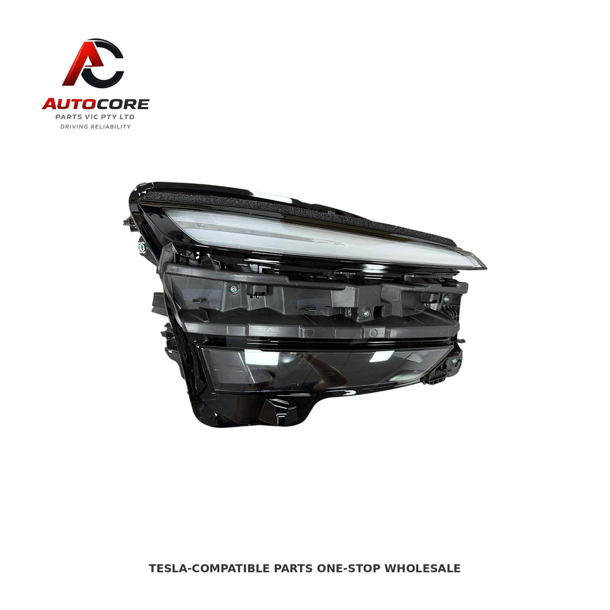 Front Lower Main LED Matrix Headlight Assembly Right (RH) for Tesla Model Y 'Juniper' (2025+)(Part Number:1918351-00-A)