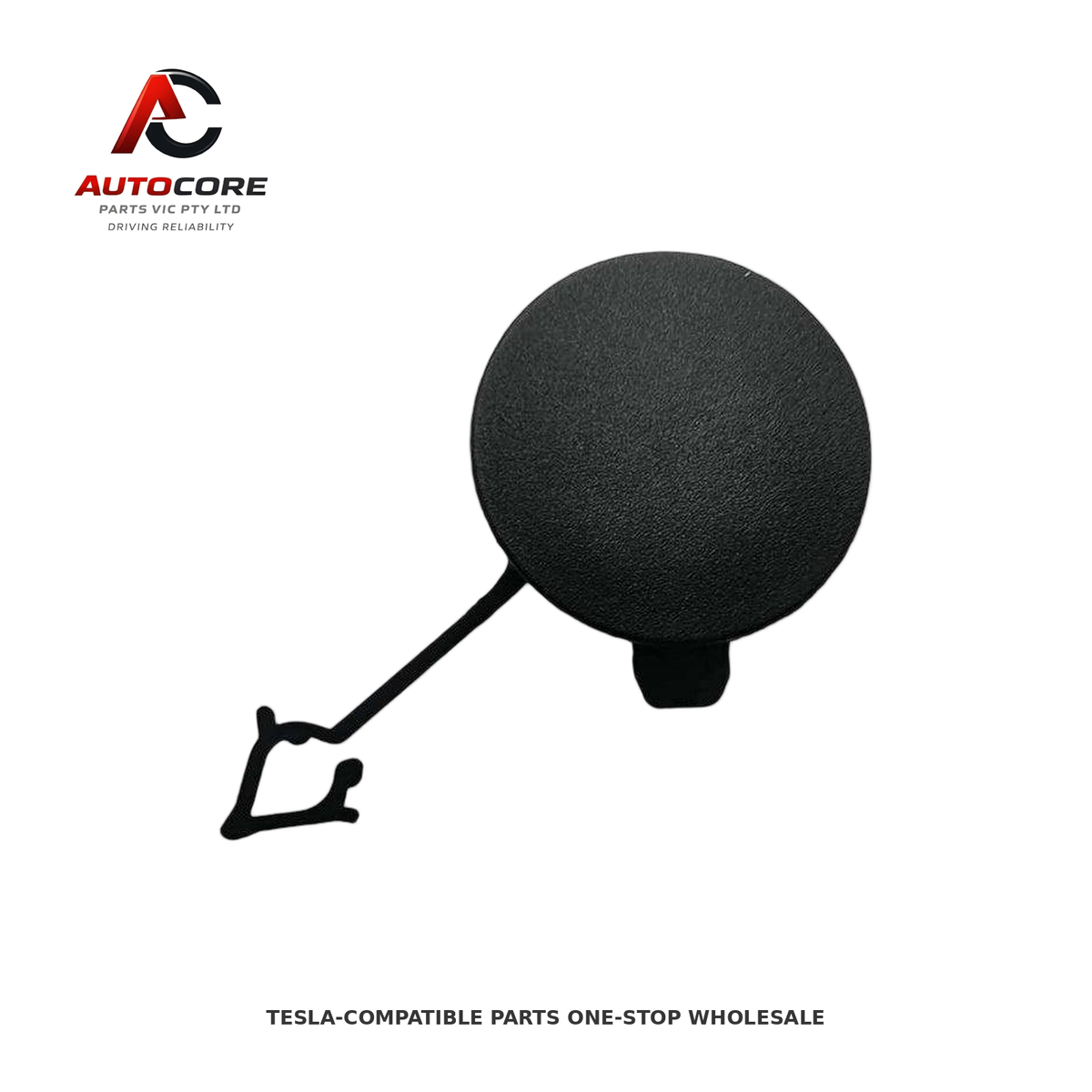 Rear Bumper Tow Hook Cover for Model Y 2025 (Part Number: 1932668-00-B-c)