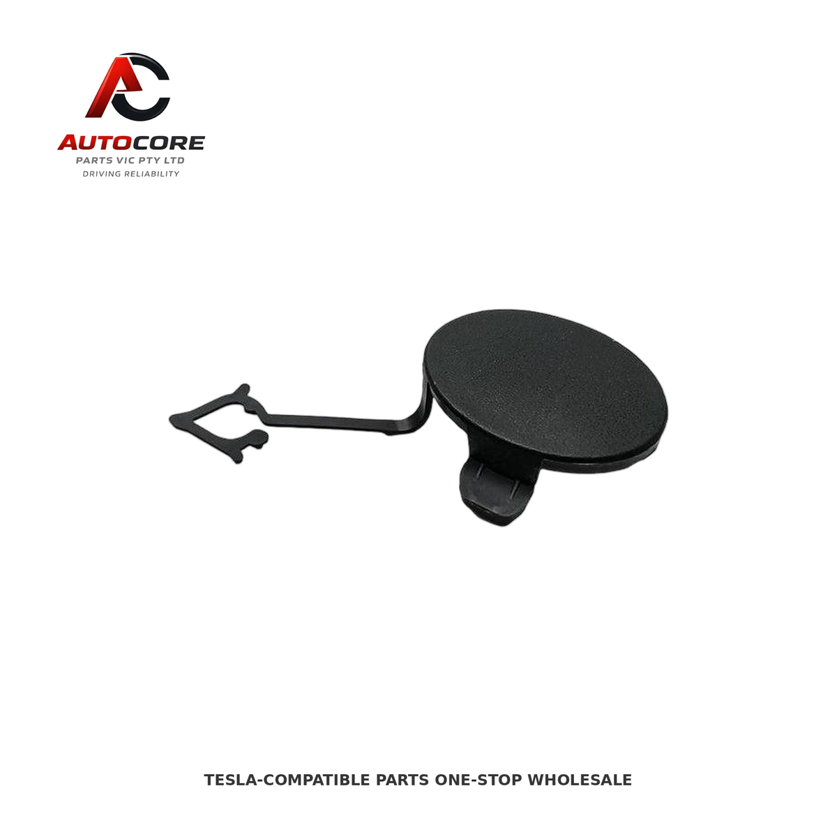 Rear Bumper Tow Hook Cover for Model Y 2025 (Part Number: 1932668-00-B-c)