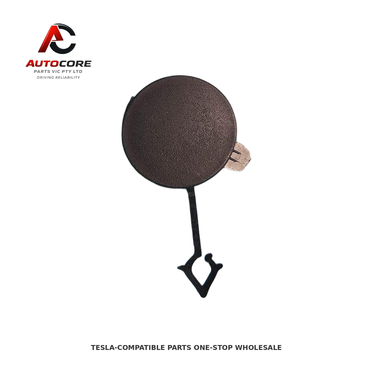 Rear Fascia Tow Hook Cover (Standard) for Tesla Model Y 2025 (Part Number: 1932668-00-B)