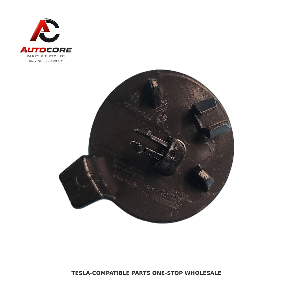 Rear Fascia Tow Hook Cover (Standard) for Tesla Model Y 2025 (Part Number: 1932668-00-B)