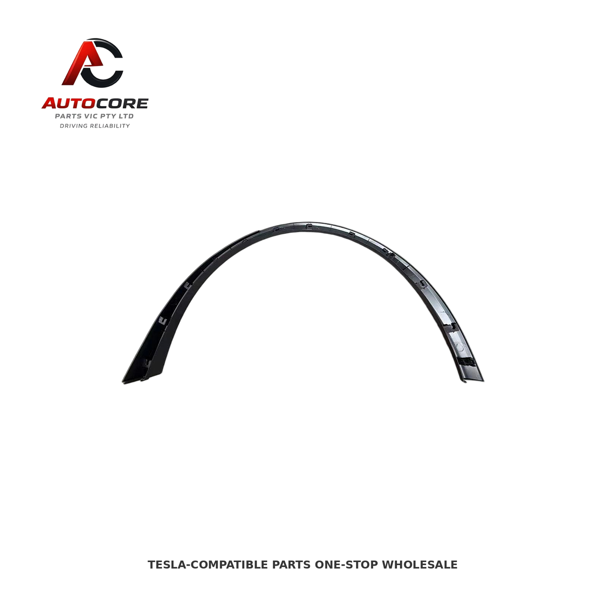 Rear Right (RH) Passenger Side Wheel Arch Fender Garnish Molding Assembly for Tesla Model Y 'Juniper' (2025+)(Part Number : 1937596-00-D)