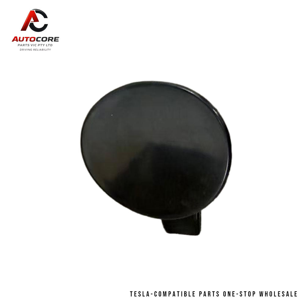 Front Bumper Tow Eye Trailer Hook Cover for Tesla Model Y(Part Number / MPN: 1493746-S2-A)