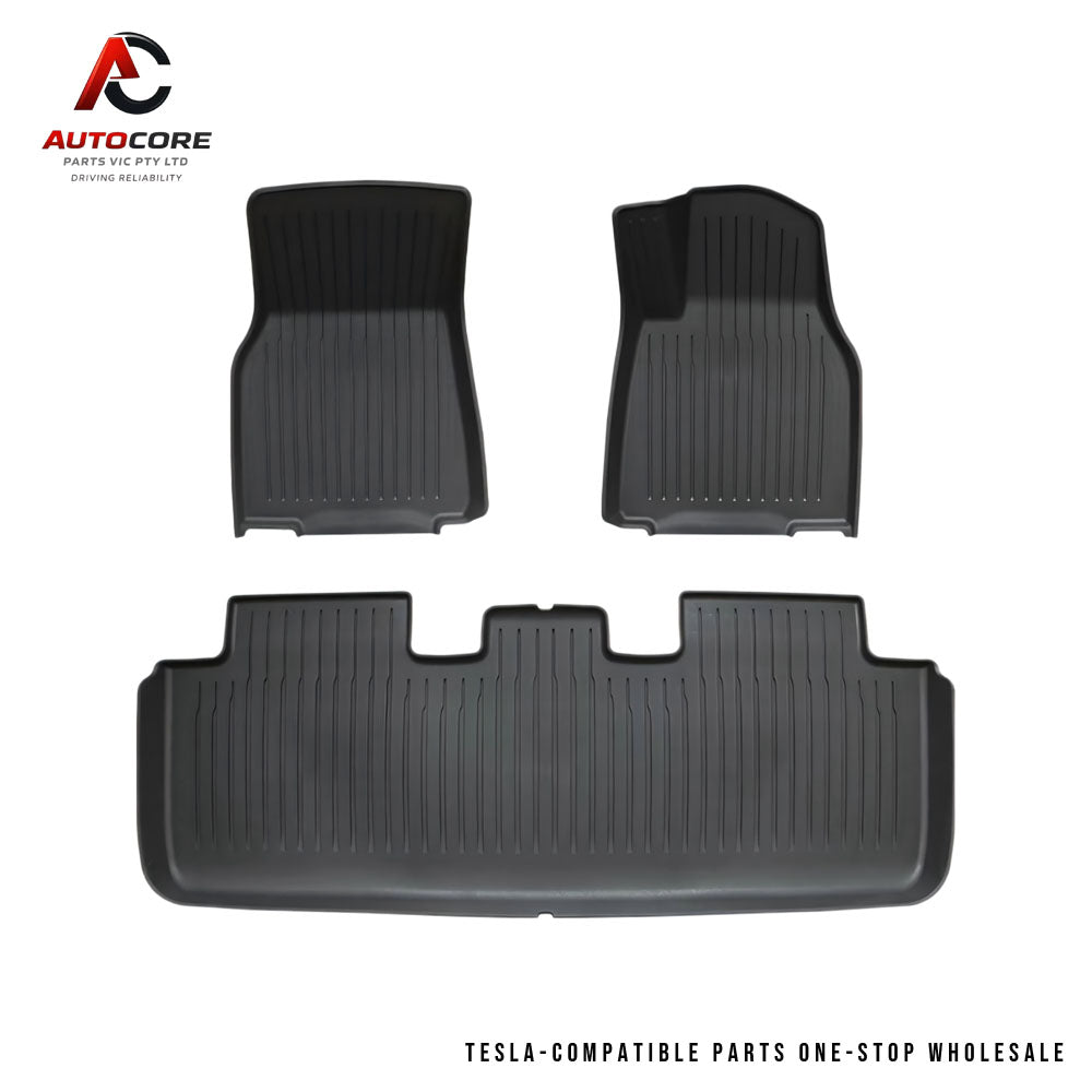 All-Weather Interior Liners for Tesla Model Y 2025 (Full Set)