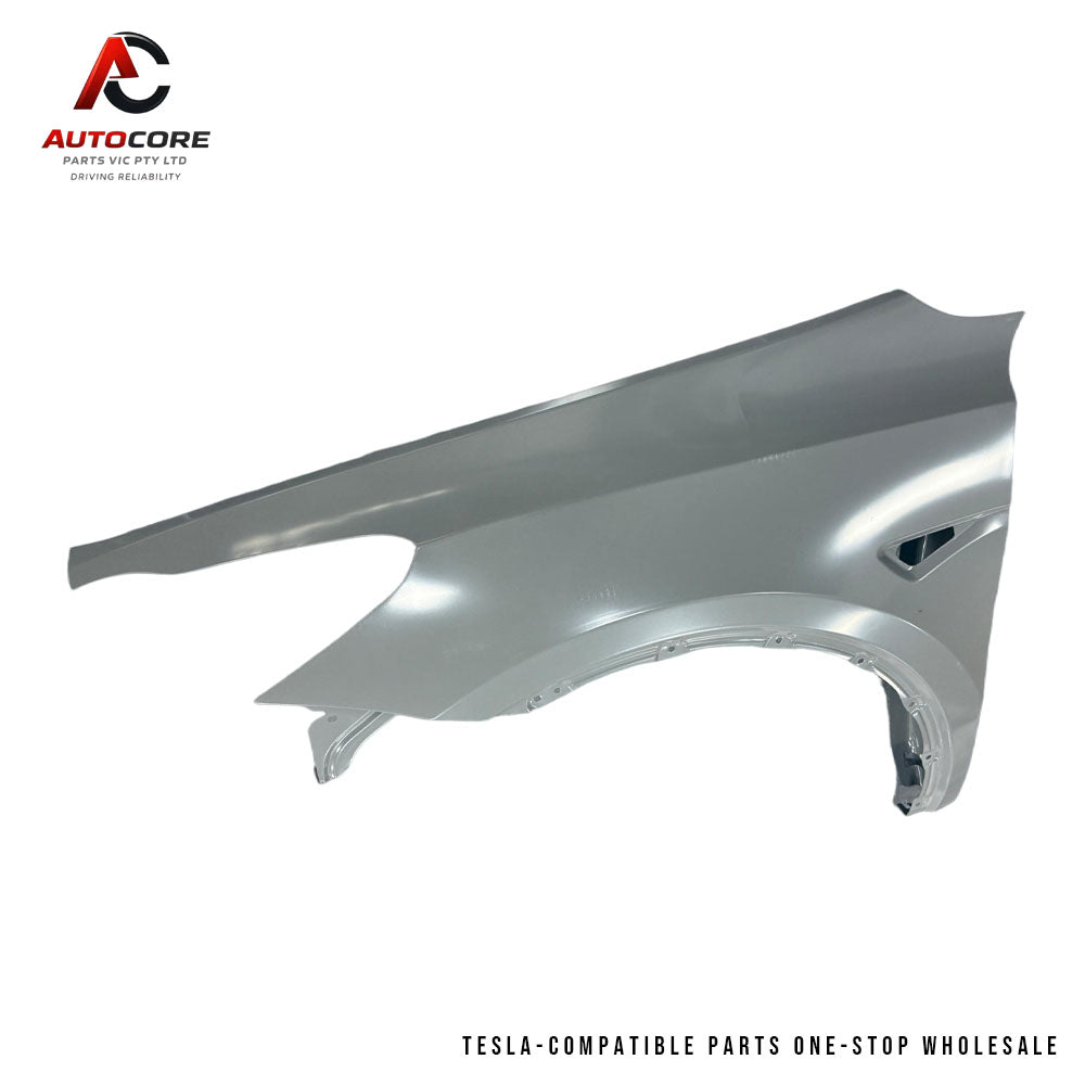 Premium Front Fender / Wing Panel Left (LH) for Tesla Model Y (Part Number: 1493451-S0-A)