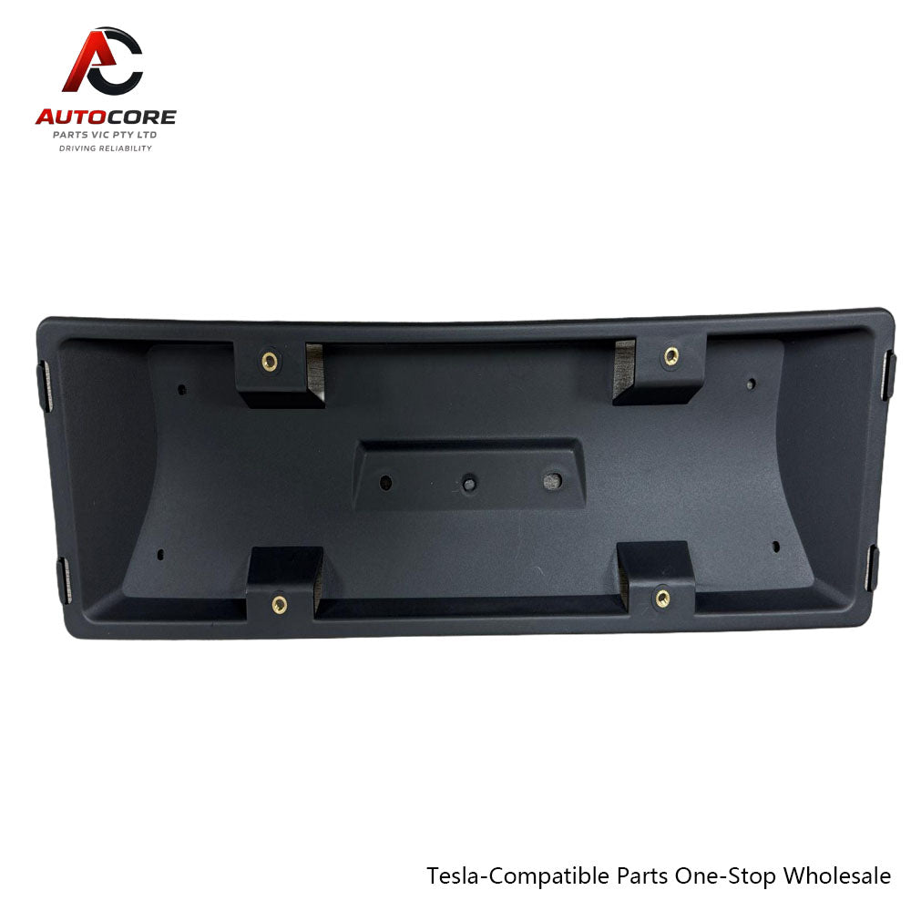 Front Bumper License Plate Frame Mounting Holder Bracket for Tesla Model Y 'Juniper' (2025+)(Part Number / MPN: 1898725-00-E)