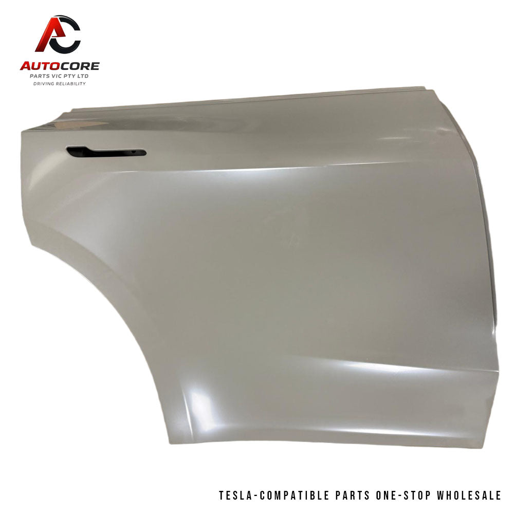 Genuine OEM-Style Rear Right (RH) Door Shell for Tesla Model Y(Part Number / MPN: 1493562-EC-B)