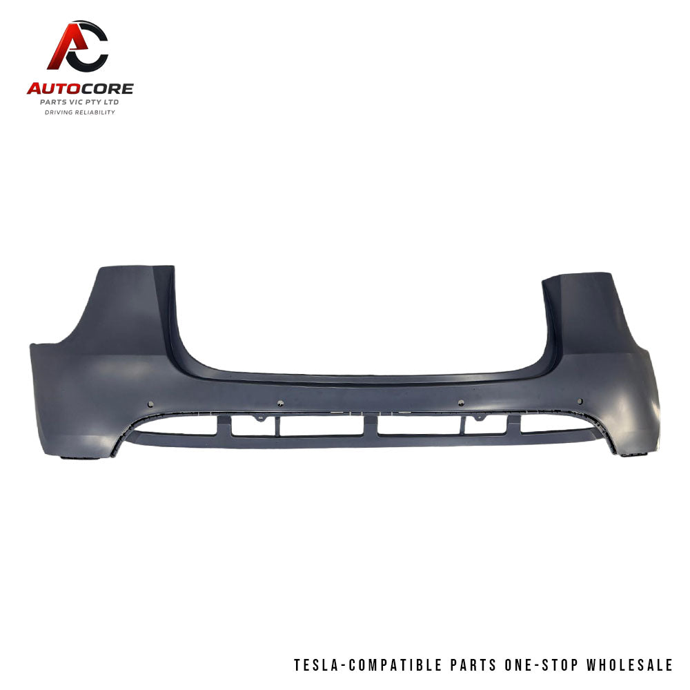 Premium Rear Bumper Cover / Fascia with Parking Sensor Holes (6 Holes) for Tesla Model Y (Part Number: 1493735-S0-A)