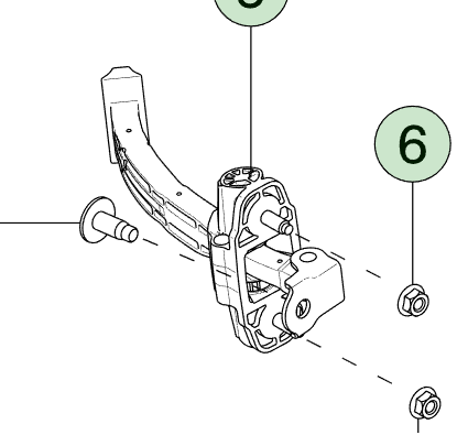 Behind Tesla MY door stopper