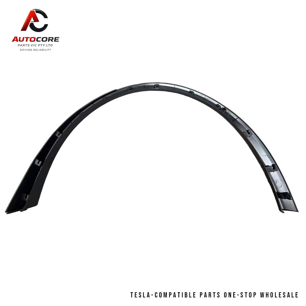 Rear Right (RH) Passenger Side Wheel Arch Fender Garnish Molding Assembly for Tesla Model Y 'Juniper' (2025+)(Part Number / MPN: 1937596-00-D)