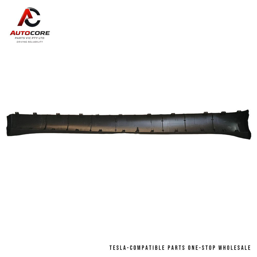 OEM Left Lower Door Skirt / Rocker Panel Molding for Tesla Model Y (Part Number: 1497740-00-B)