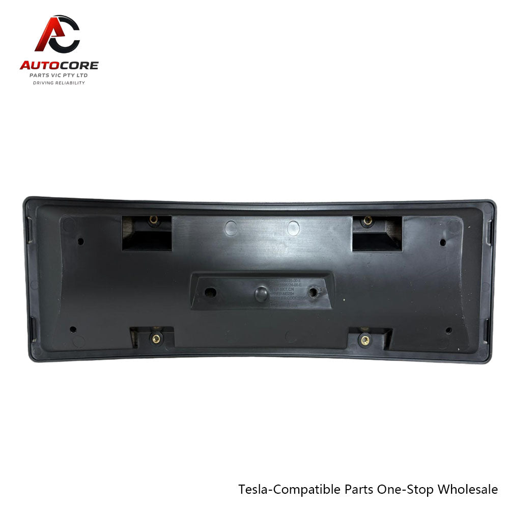 Front Bumper License Plate Frame Mounting Holder Bracket for Tesla Model Y 'Juniper' (2025+)(Part Number / MPN: 1898725-00-E)