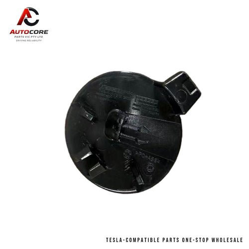 Front Bumper Tow Eye Trailer Hook Cover for Tesla Model Y(Part Number / MPN: 1493746-S2-A)