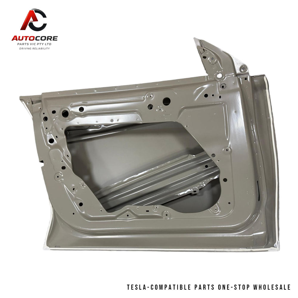 Tesla Model Y Front Left Door (LH) - OEM Replacement Door Shell / Assembly(Part Number / MPN: 1505460-EC-A)
