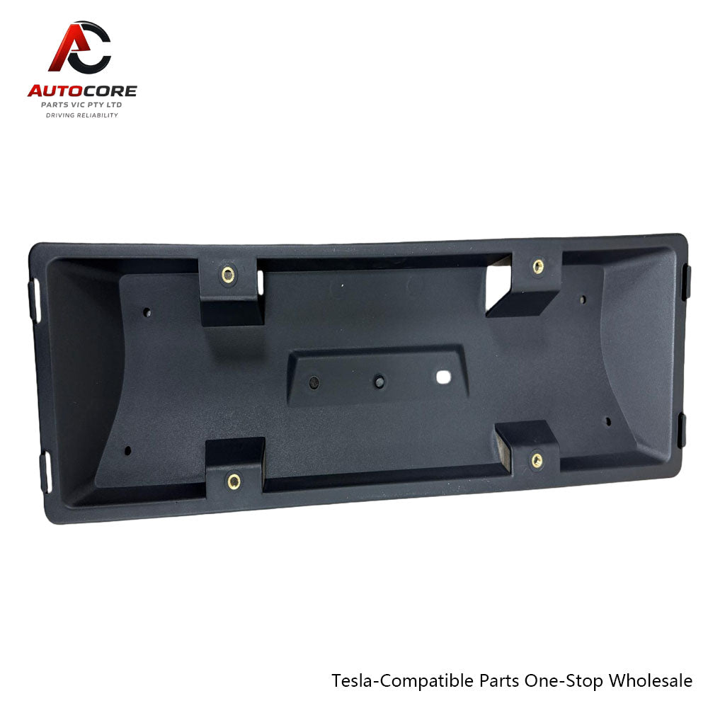 Front Bumper License Plate Frame Mounting Holder Bracket for Tesla Model Y 'Juniper' (2025+)(Part Number / MPN: 1898725-00-E)