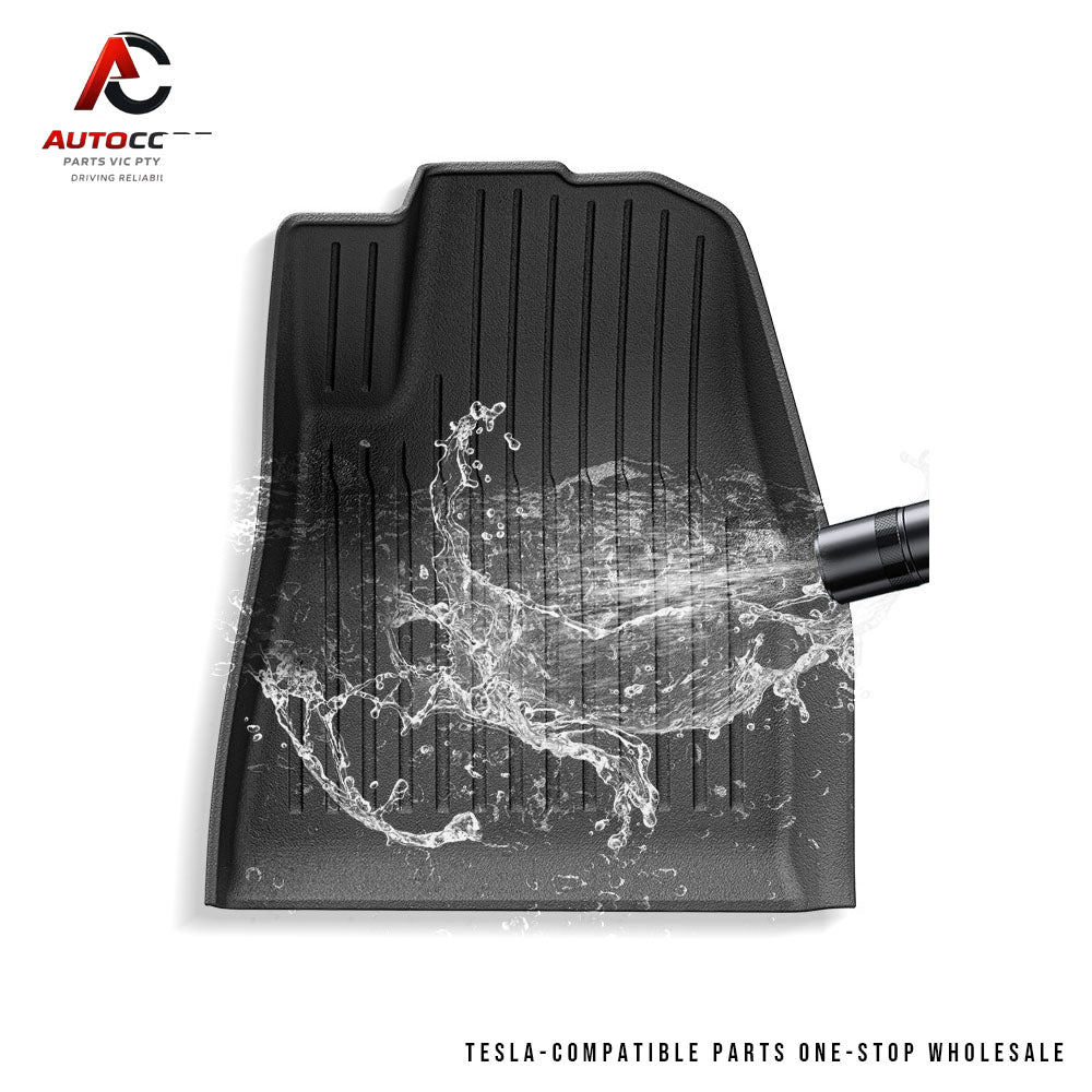 All-Weather Interior Liners for Tesla Model Y 2025 (Full Set)