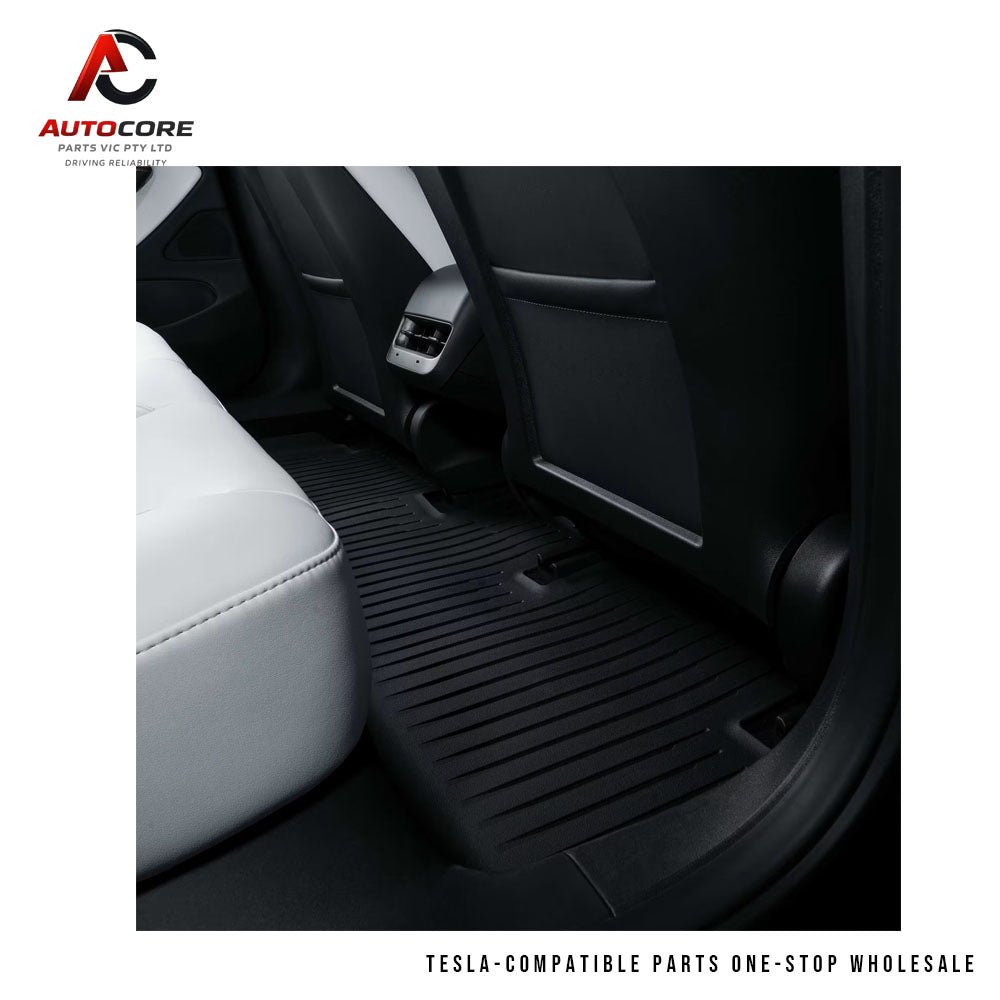 Premium All-Weather Interior Liners Floor Mats for Tesla Model 3 (2017–2023)