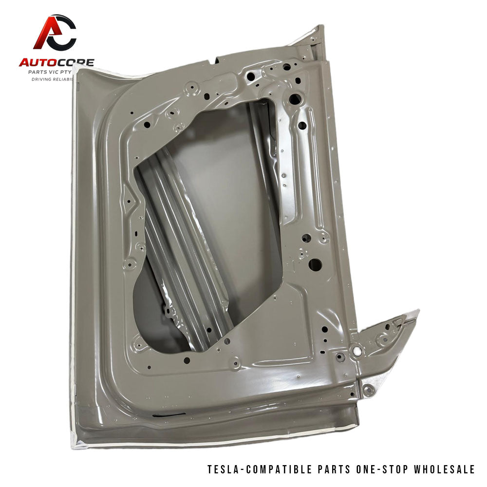Tesla Model Y Front Left Door (LH) - OEM Replacement Door Shell / Assembly(Part Number / MPN: 1505460-EC-A)
