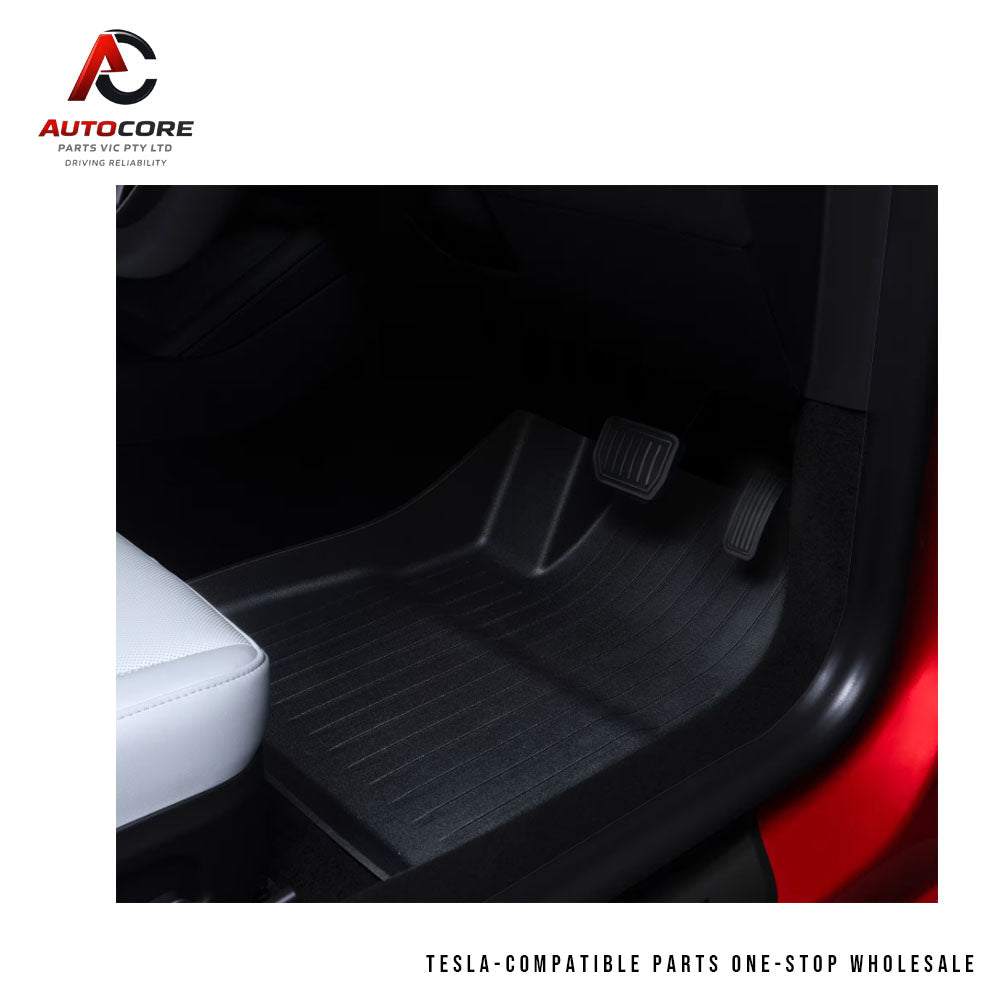 Premium All-Weather Interior Liners Floor Mats for Tesla Model 3