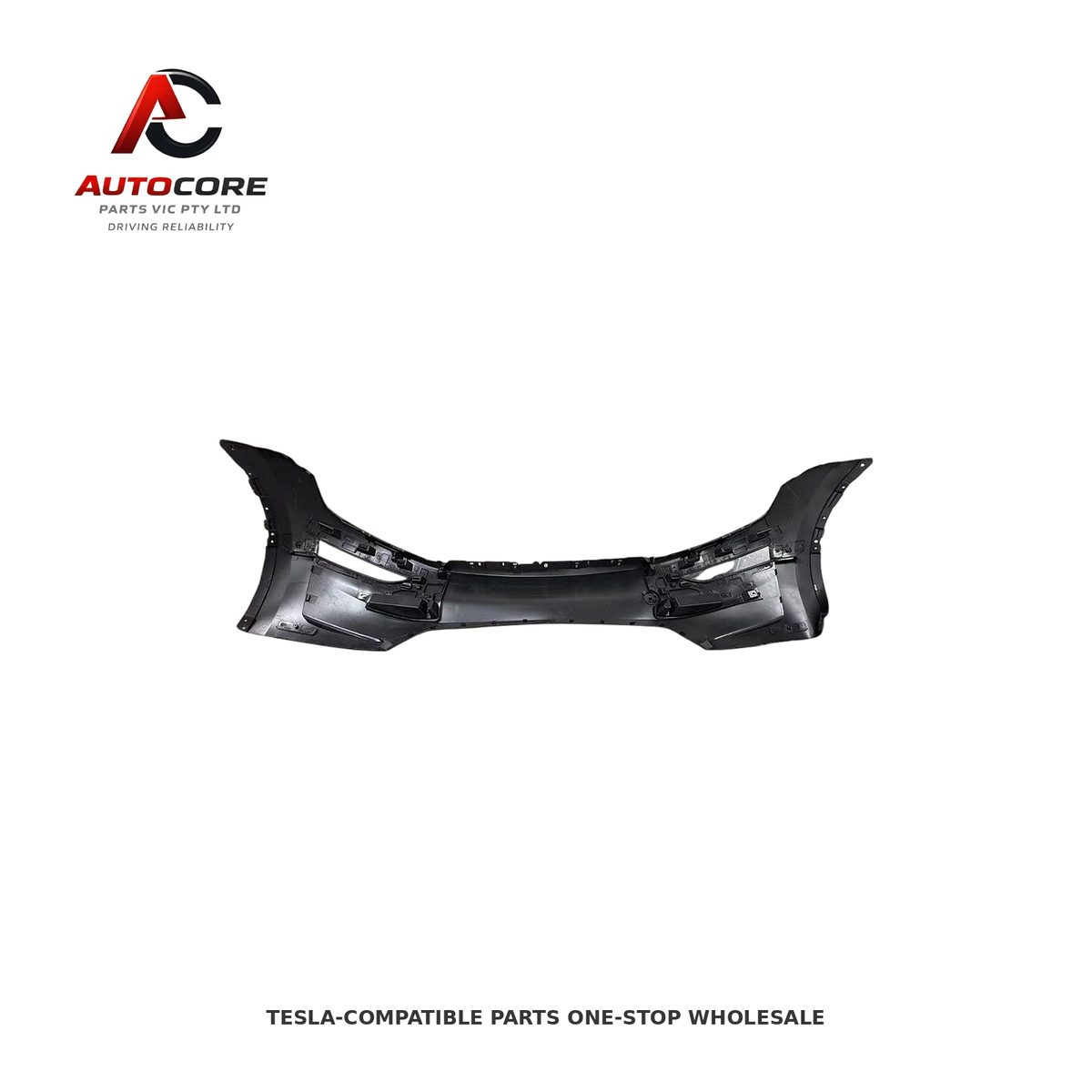 Genuine Tesla Model Y Front Bumper Fascia Cover (Unpainted Base) - Part No: 1932380-00-F