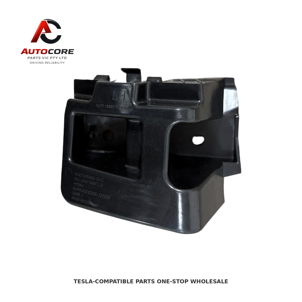 Genuine Tesla Model Y Left Hand Tail Lamp Mounting Bracket (LH) - Part No: 1932679-00-C