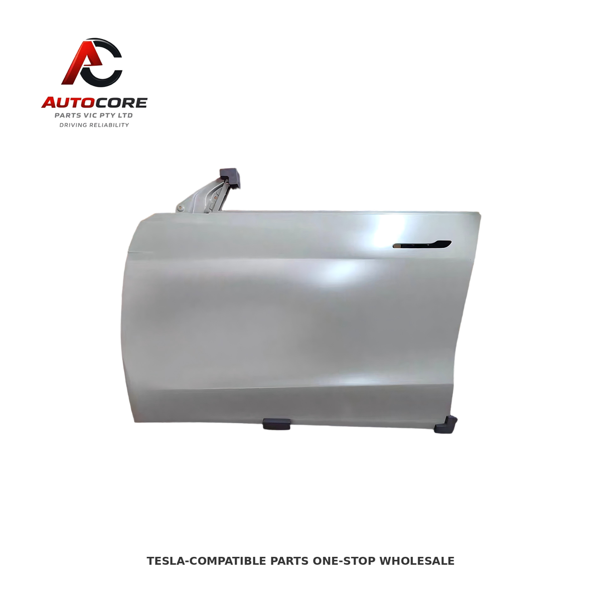 Tesla Model Y Front Left Door (LH) - Replacement Door Shell / Assembly(Part Number / MPN: 1505460-EC-A)