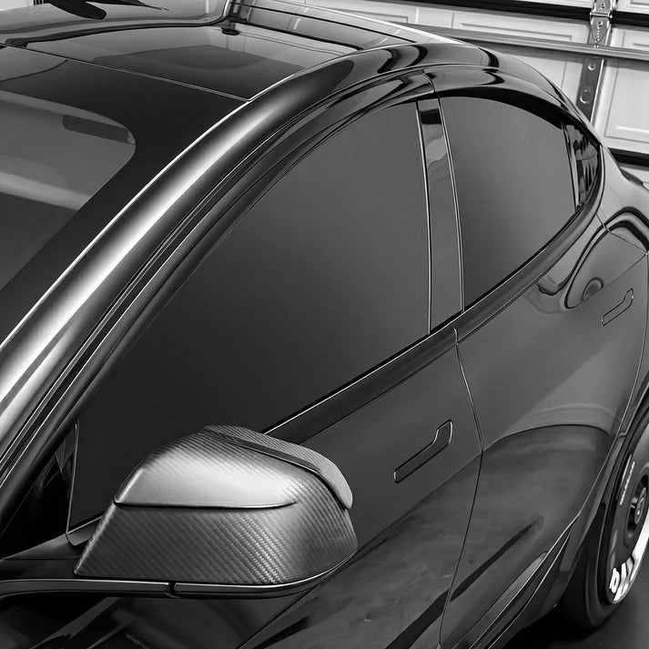 Window Visors / Rain Guards for Tesla Model Y 2020-2024 (4-Piece Set)